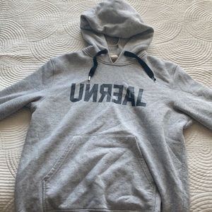 H&M L “UNREAL” hoodie